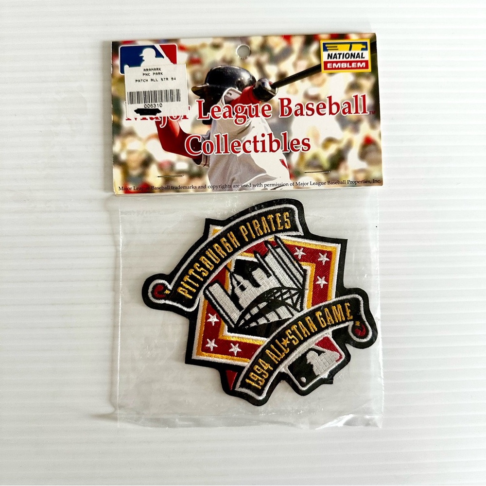 1994 MLB All Star Game at Pittsburg Pirates Stadium Memorabilia Patch